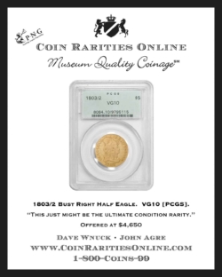 1803 $5 P10 Ad